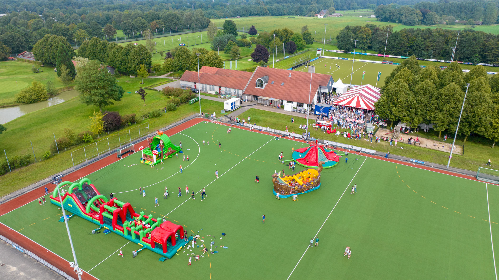 Drone opname evenement